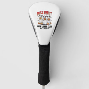 Vintage-Halloween-Bullen-Plakat Golf Headcover
