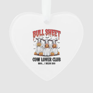 Vintage-Halloween-Bullliste Ornament