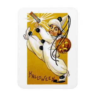 Vintage-Halloween-Clown Magnet