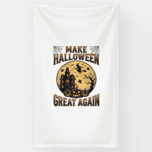 Vintage-Halloween-Design für ein großartiges Spukh Banner