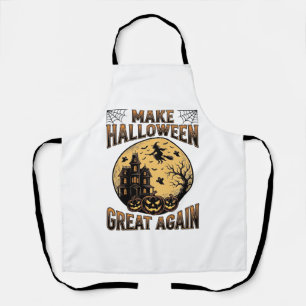 Vintage-Halloween-Design für ein großartiges Spukh Schürze