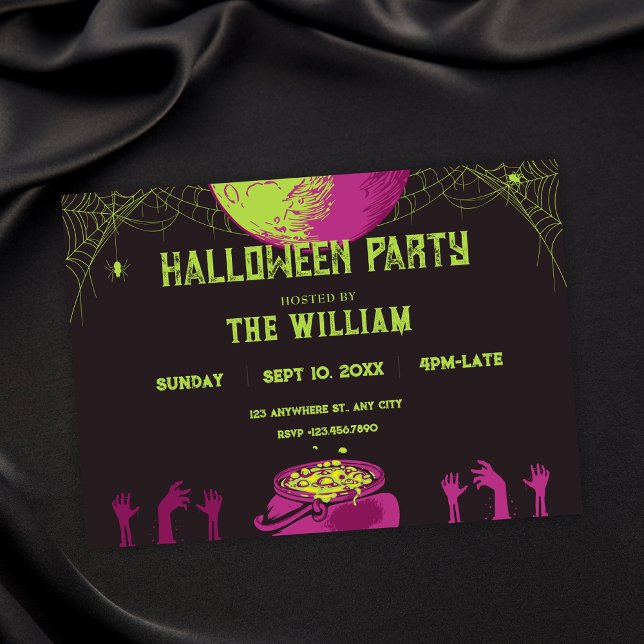 Vintage Halloween  Einladung (Von Creator hochgeladen)
