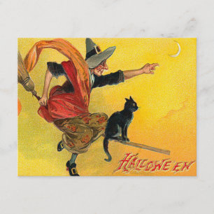 Vintage Halloween-Einladungen Einladung