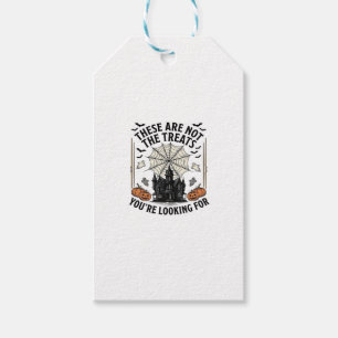 Vintage-Halloween-Geist-Behandlung-Shirt-Design_1 Geschenkanhänger