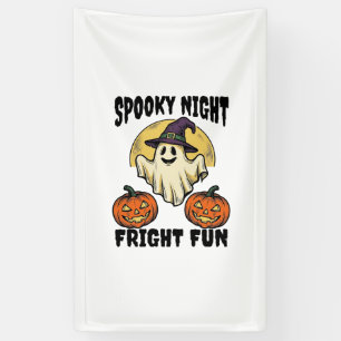 Vintage-Halloween-Geist-Gruseliges-Kürbis-Shirt_1 Banner