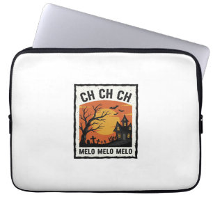 Vintage-Halloween-Gespensterbaum-Silhouette-Shirt Laptopschutzhülle