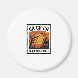 Vintage-Halloween-Gespensterbaum-Silhouette-Shirt Magnet
