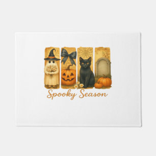 Vintage Halloween Gruselige Jahreszeit, süßer Geis Fußmatte