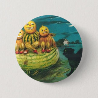 Vintage Halloween-Gruß-Karten-Klassiker-Plakate Button