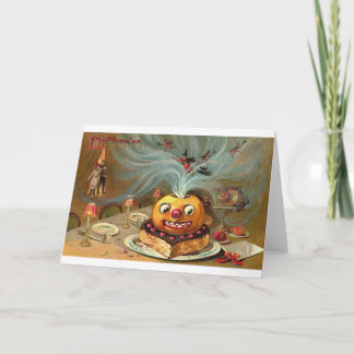 Vintage Halloween-Gruß-Karten-Klassiker-Plakate Karte