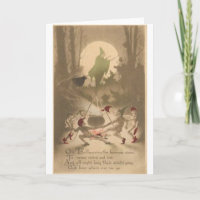 Vintage Halloween-Gruß-Karten-Klassiker-Plakate
