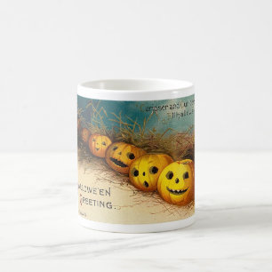 Vintage Halloween-Gruß-Karten-Klassiker-Plakate Tasse