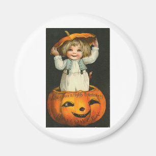 Vintage Halloween Grußkarten Klassische Poster Magnet