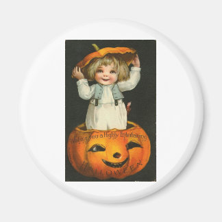 Vintage Halloween Grußkarten Klassische Poster Magnet