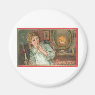 Vintage Halloween Grußkarten Klassische Poster Magnet