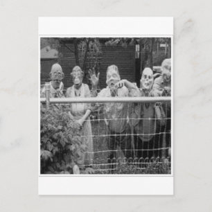 Vintage Halloween Grußkarten Klassische Poster Postkarte