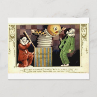 Vintage Halloween Grußkarten Klassische Poster Postkarte