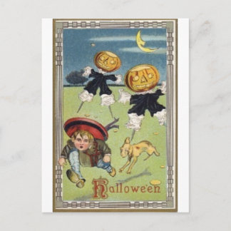 Vintage Halloween Grußkarten Klassische Poster Postkarte