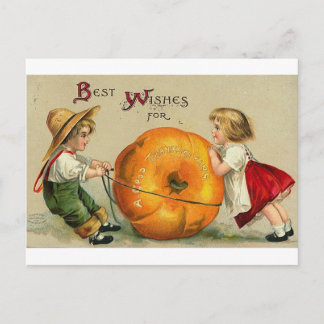 Vintage Halloween Grußkarten Klassische Poster Postkarte