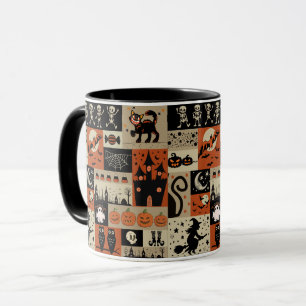 Vintage Halloween, Halloween Nostalgie Tasse
