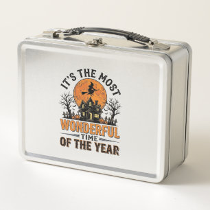 Vintage-Halloween-Hemd-Design zur wunderbarsten Ze Metall Brotdose