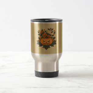 Vintage/Halloween/Herbst/Kürbis Reisebecher