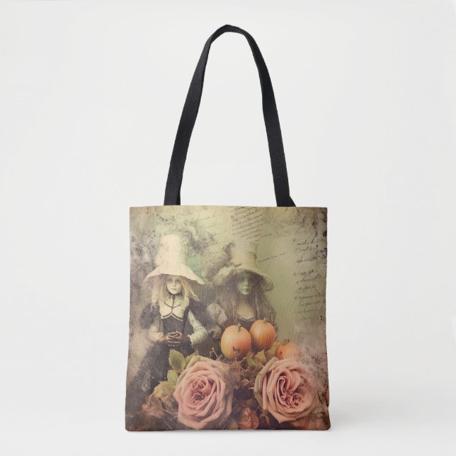 Vintage Halloween-Hexerei (1) (Vorderseite)