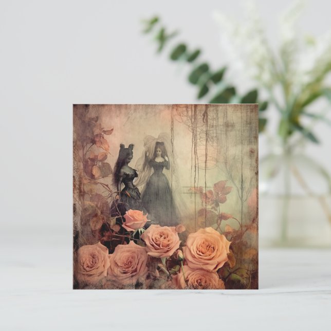 Vintage Halloween-Hexerei (10) (Stehend Vorderseite)