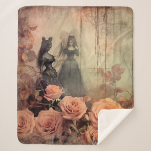 Vintage Halloween-Hexerei (10) Sherpadecke