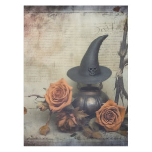 Vintage Halloween-Hexerei (8) Tischdecke