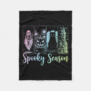 Vintage Halloween Horror Soky-Saison Fleecedecke