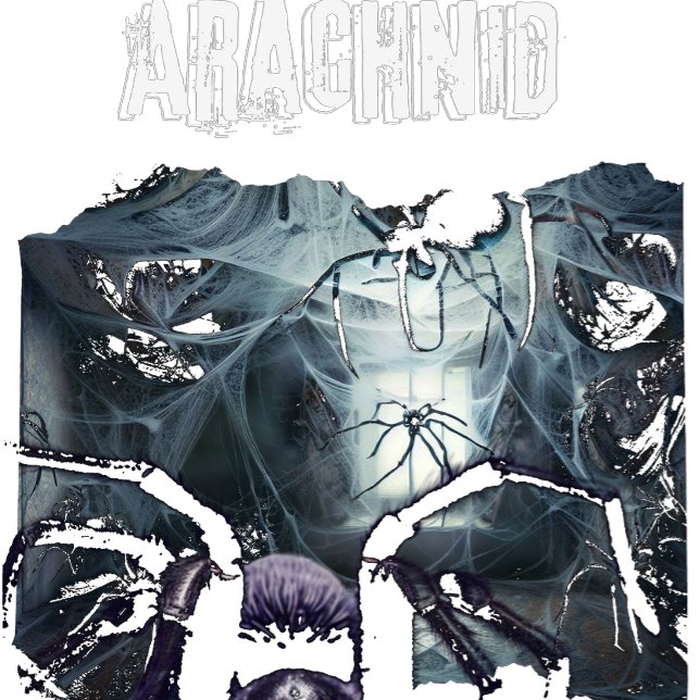Vintage Halloween Horror Spiders T-Shirt (Von Creator hochgeladen)