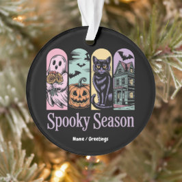Vintage Halloween Horror Spooky Jahreszeit Niedlic Ornament