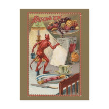 Vintage Halloween-Illustration