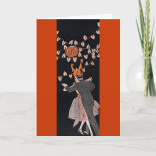 Vintage Halloween Karte