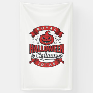 Vintage Halloween-Kostümideen Vektordesign_1 Banner