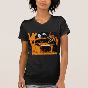Vintage Halloween-Kunst T-Shirt
