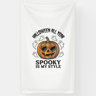Vintage-Halloween-Kürbis-Geister-Gravur-Shirt_1 Banner