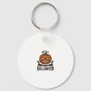Vintage-Halloween-Kürbis-Goth-Shirt-Design_1 Schlüsselanhänger