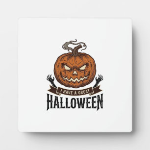 Vintage-Halloween-Kürbis-Gothic-Shirt-Design_1 Fotoplatte