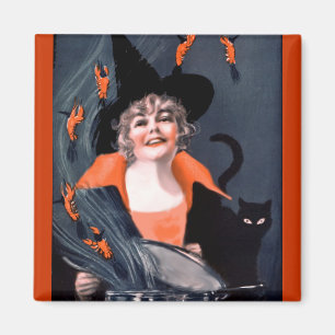 Vintage-Halloween-Magnet Magnet