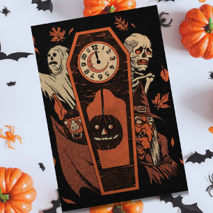 Vintage-Halloween-Monster-Mitternachtsparty
