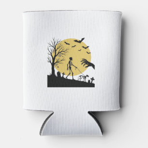 Vintage-Halloween-Skelett-Hund-Mond-Vektor-Design_ Dosenkühler