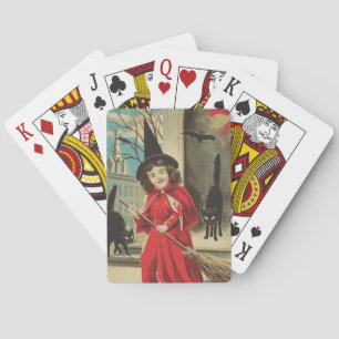 Vintage Halloween Spielkarten