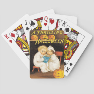 Vintage Halloween-Spielkarten Spielkarten