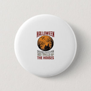 Vintage-Halloween-Spookhaus-Mond-Shirt-Design_ Button
