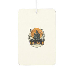 Vintage-Halloween-Spookhaus-Vektordesign_1 Autolufterfrischer