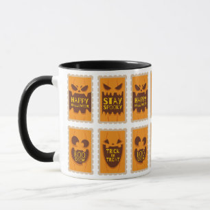 Vintage Halloween Spooky Pumpkin Boo Crew Retro Tasse