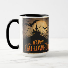 Vintage Halloween Tasse
