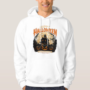 Vintage-Halloween-Totenkopf-Spirit-Haus-Shirt Hoodie